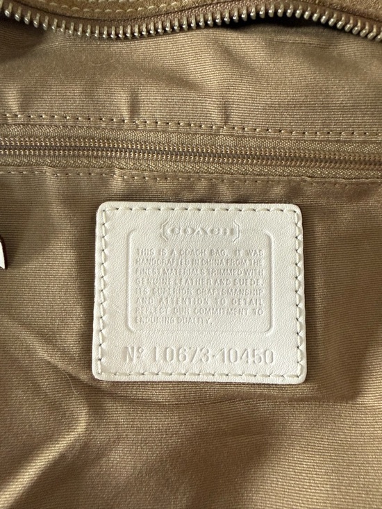 Vintage Y2K Coach Patchwork Hamptons Hobo Scribble Shoulder Bag Purse Floral - Picture 16 of 16